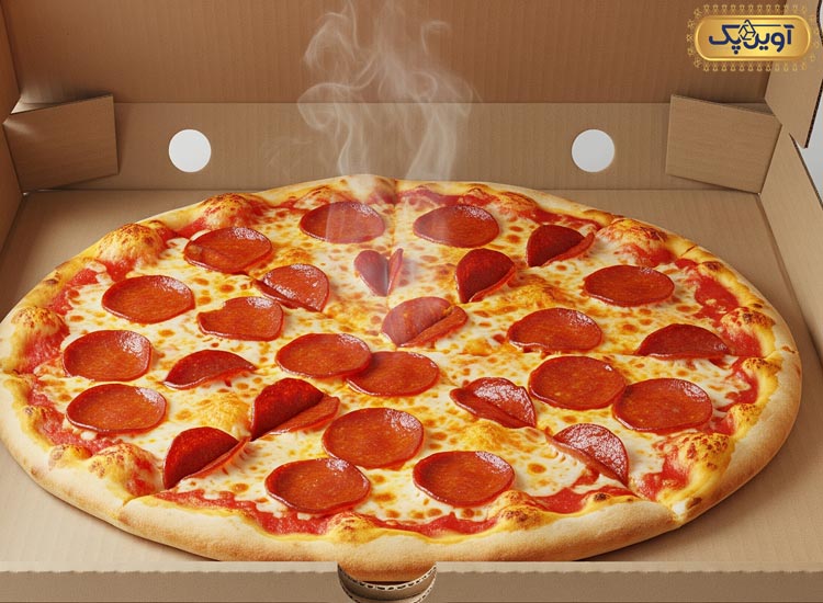 جعبه پیتزا و فست فود با حفظ حرارت